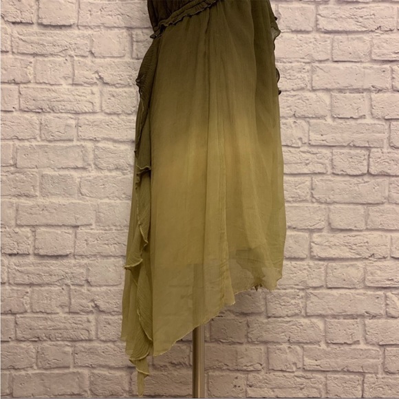 Gypsy 05 Ombré Ruffle Halter Summer Dress NWT, M - Picture 7 of 12